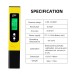 PH Meter Water Quality Tester Acidity Alkalinity PH Tester with Backlight